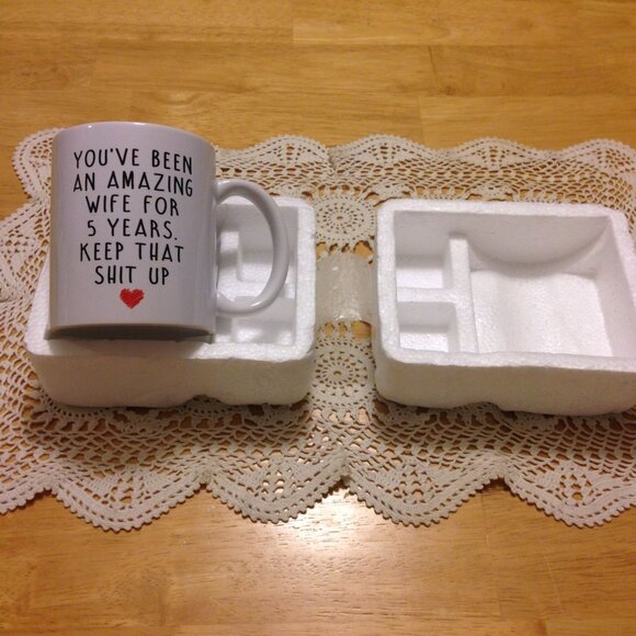 Funny anniversary gift idea, 5 year humor - Picture 2 of 6